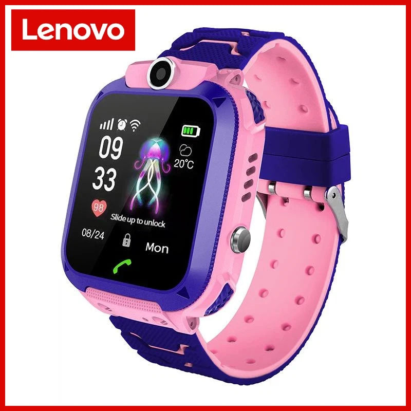 Montre Connectée Lenovo Enfants 4G Mini – SIM, GPS, Caméra, Étanche IP67 (2026)