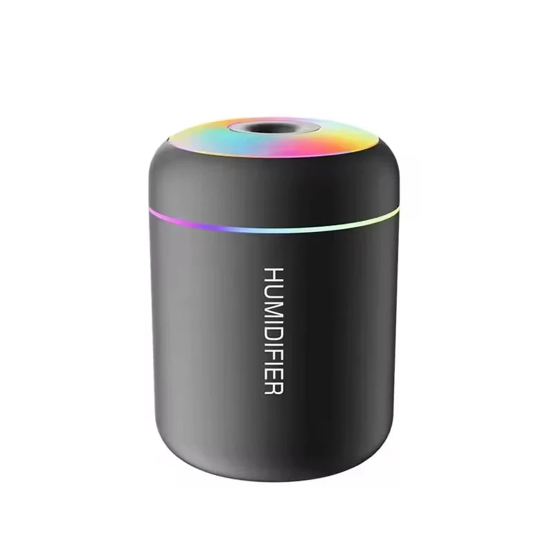Diffuseur d'Arômes Mini USB 180ml – Humidificateur | Lumières LED |