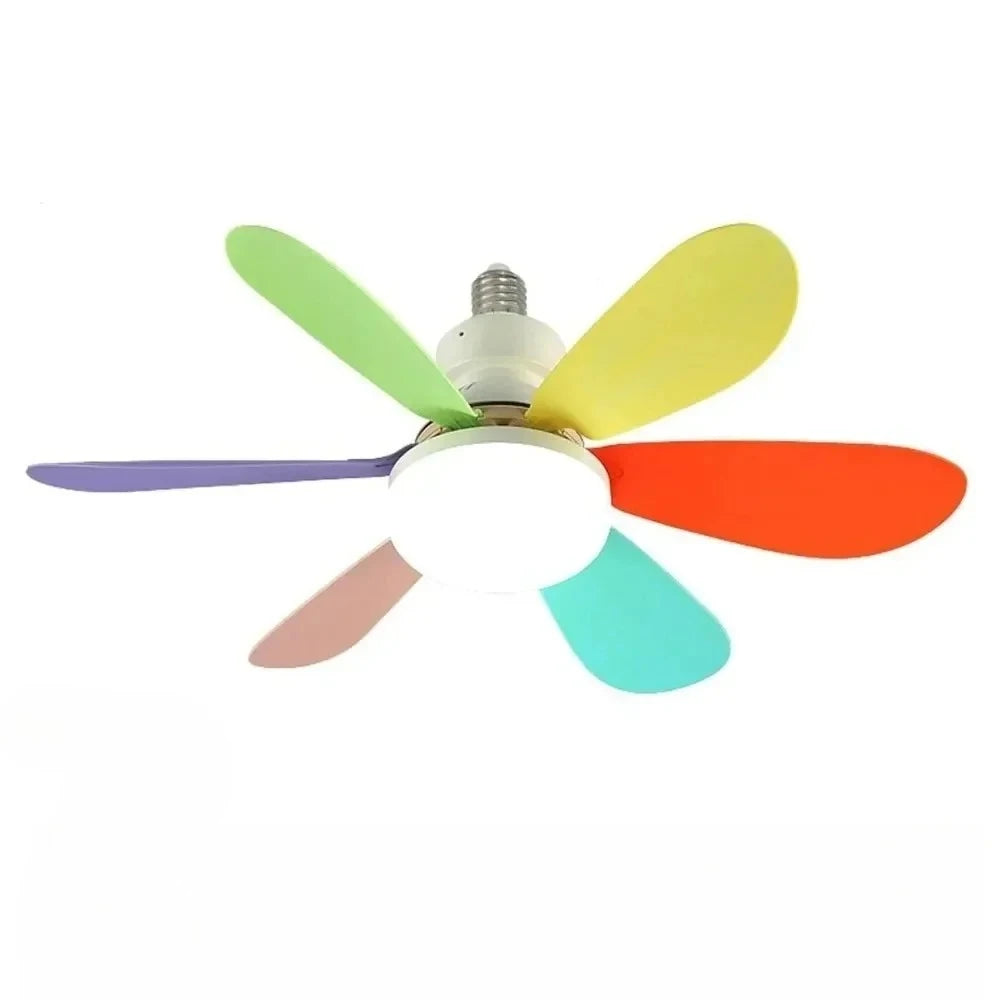 Ventilateur Plafonnier LED Télécommande Style Moderne