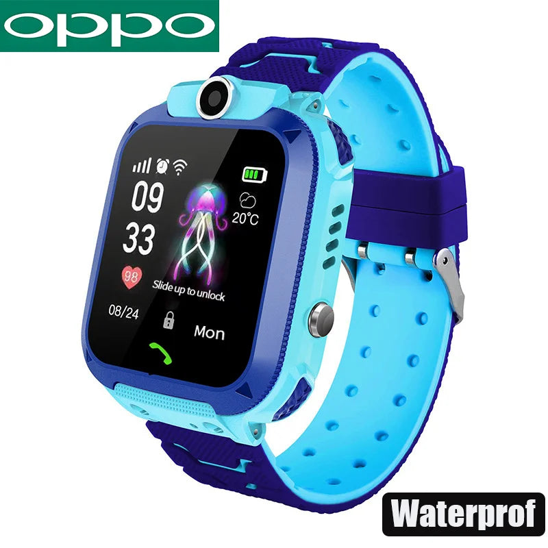 Montre Connectée Enfant 4G – Appel Bluetooth, SOS, Caméra & GPS