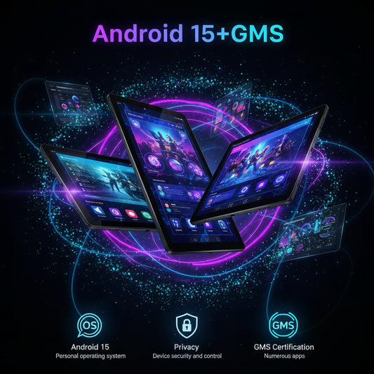 Tablette BAKEN 10" Android 15 | Double Caméra | Clavier inclus