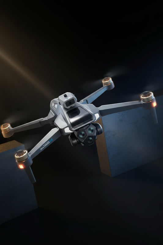 Drone LSRC M66 – Caméra 4K, Moteur Brushless, Télécommande Écran, 30 min de Vol