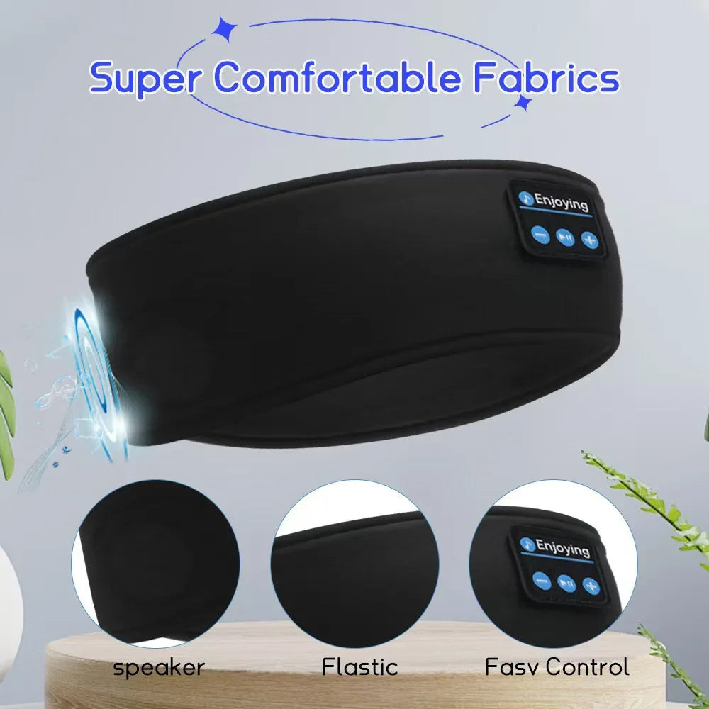Bandeau Sommeil Bluetooth – Musique, Sport & Yoga