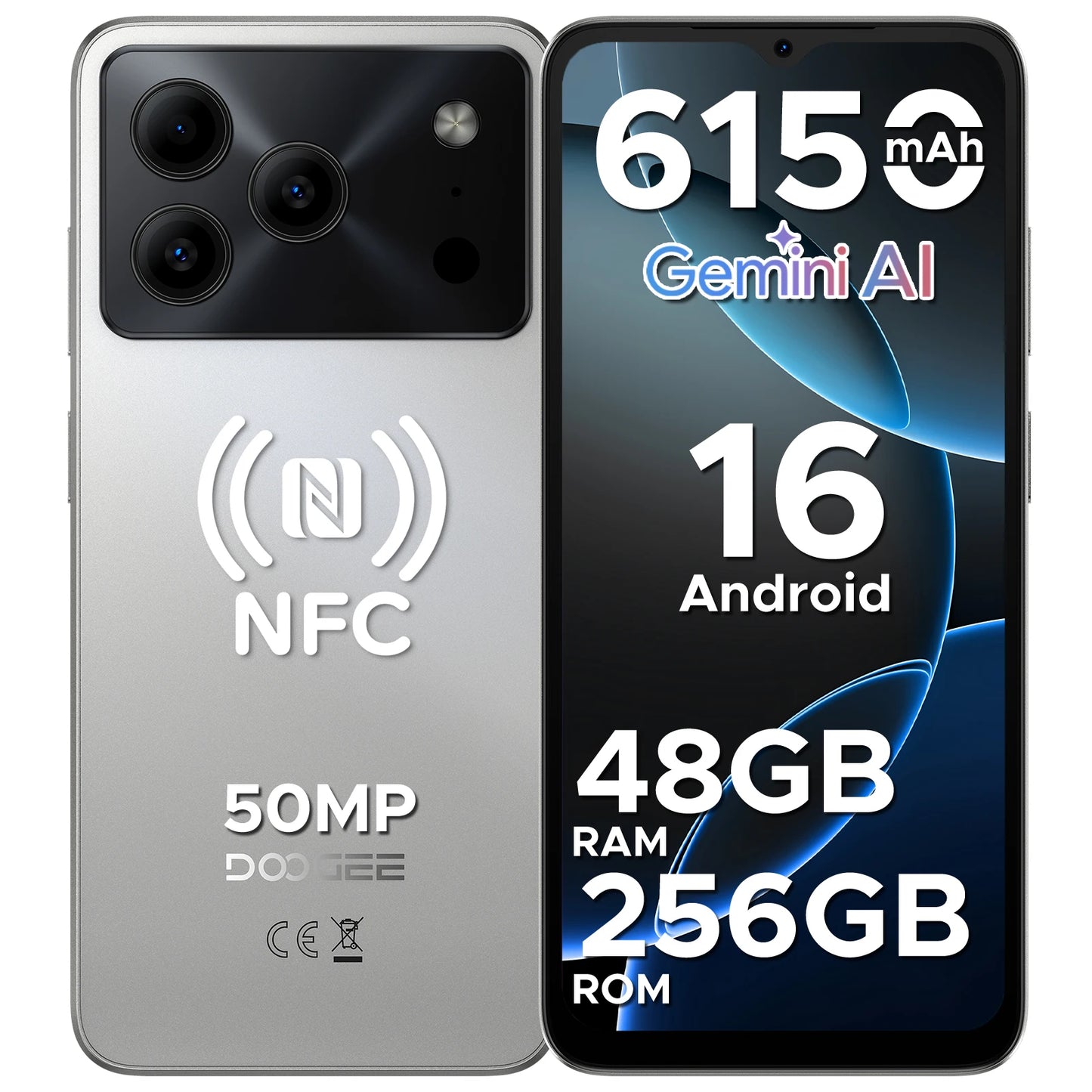 DOOGEE Note56 Plus Android 16 256Go