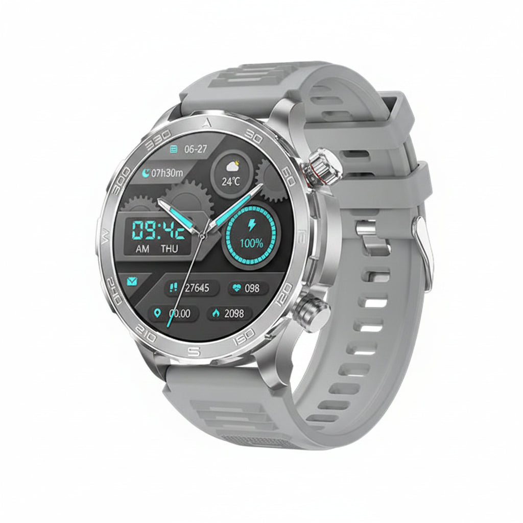 Montre Connectée Homme – Appels Bluetooth, GPS & Suivi Fitness AMOLED