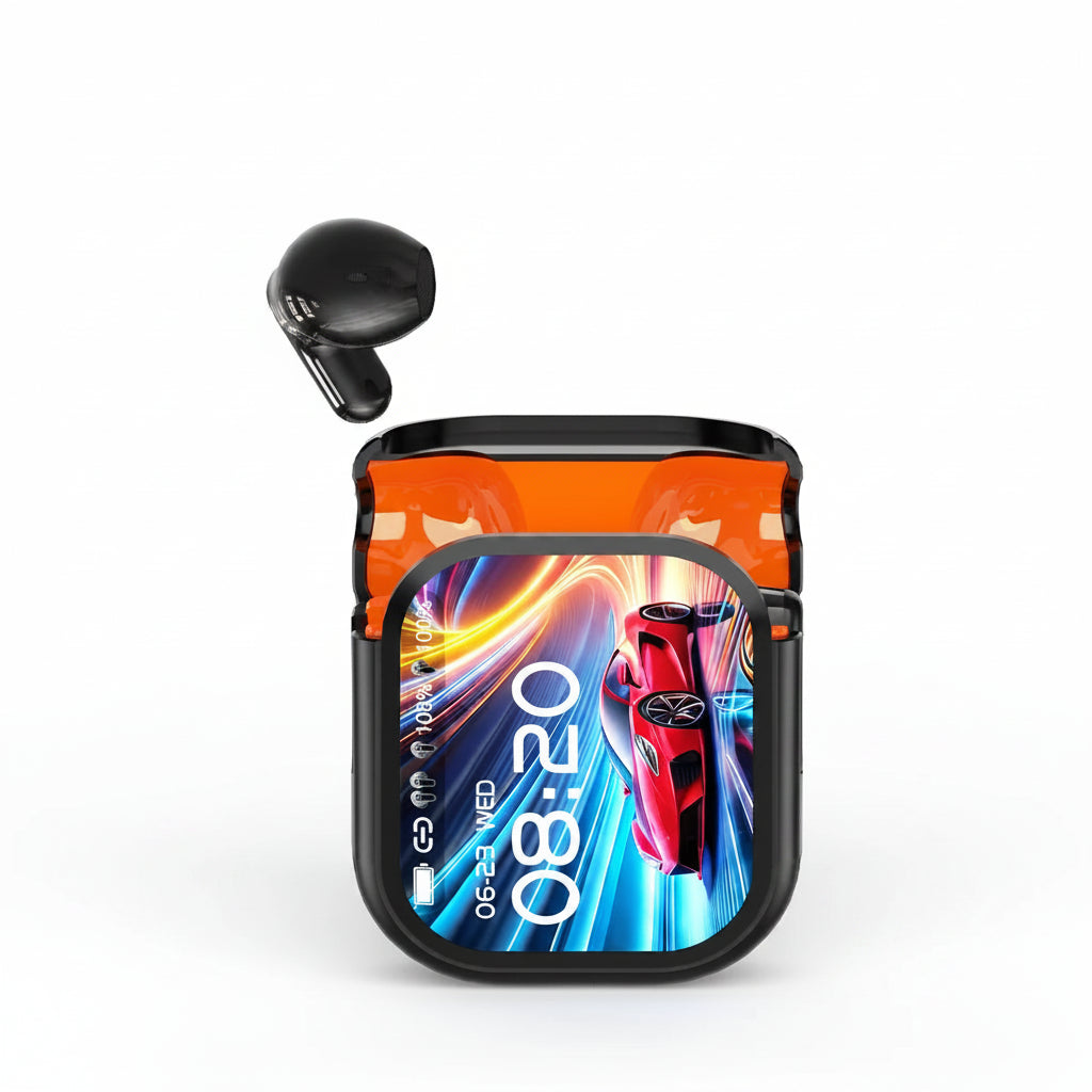 Écouteurs Bluetooth TWS — Écran HD, Son Immersif & Appels Clairs