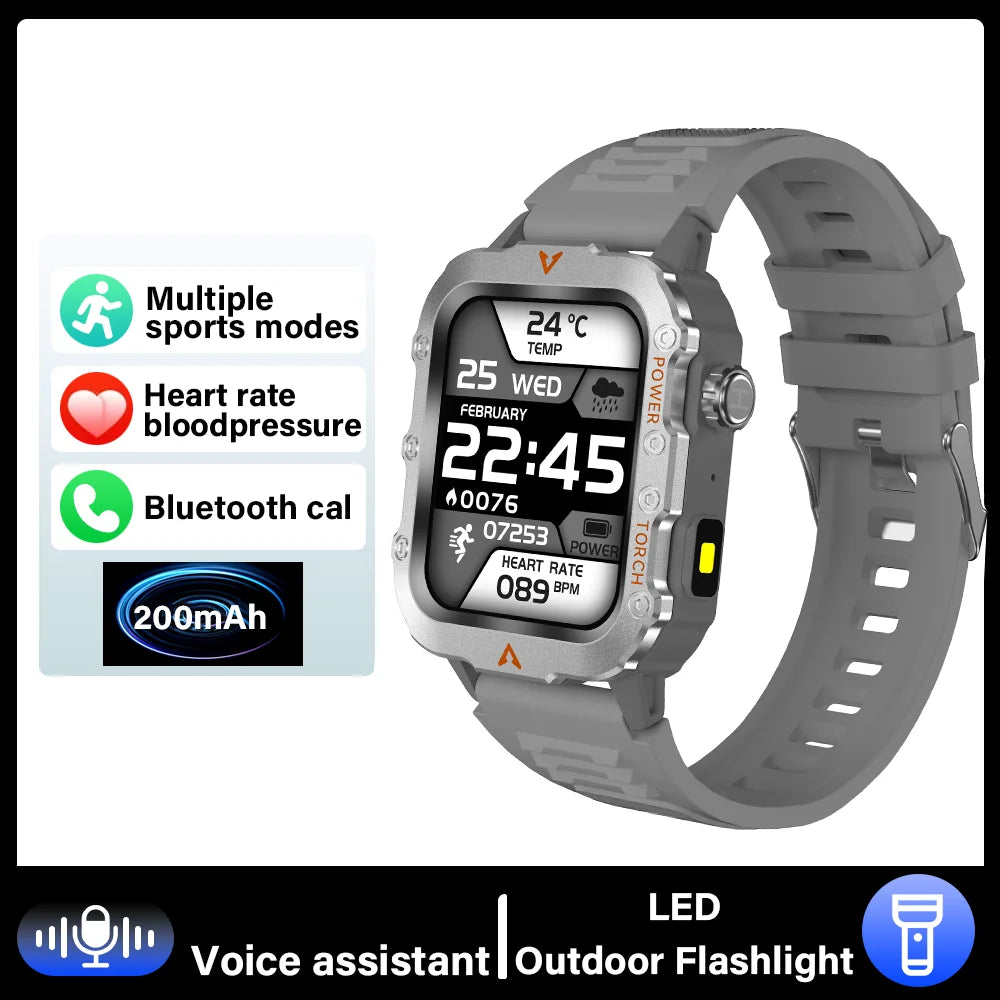 Montre Connectée Sport avec Appel Bluetooth & Suivi Santé