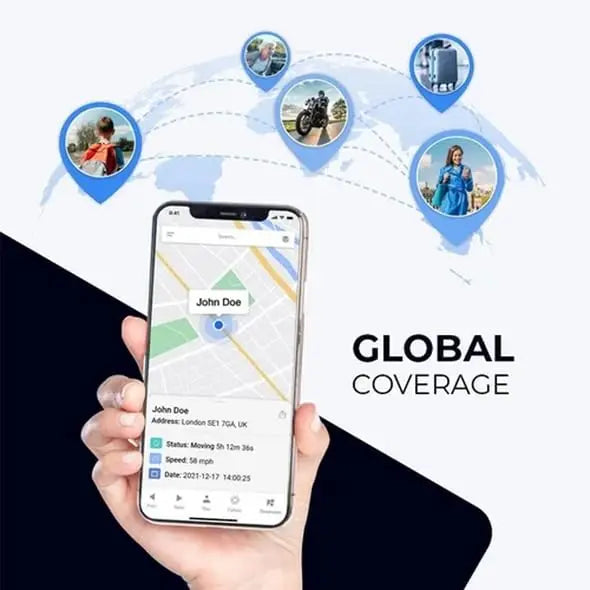 Mini Traceur GPS Anti-Perte — Magnétique, Bluetooth, Autonomie 6 Mois