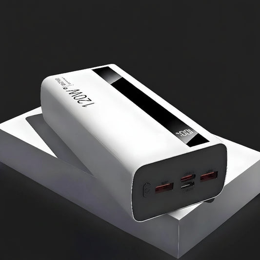 Batterie Externe Lenovo 120W | Charge Rapide | Affichage LED | 2× USB