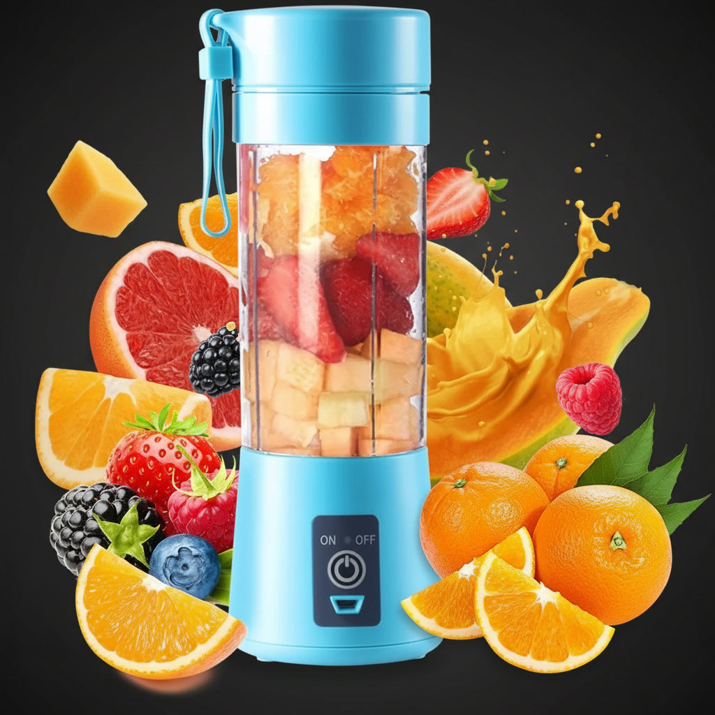 Mini Blender Portable Rechargeable USB — Jus Fruits, Smoothies & Milkshakes
