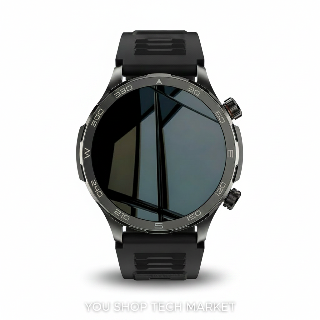 Montre Connectée Homme – Appels Bluetooth, GPS & Suivi Fitness AMOLED