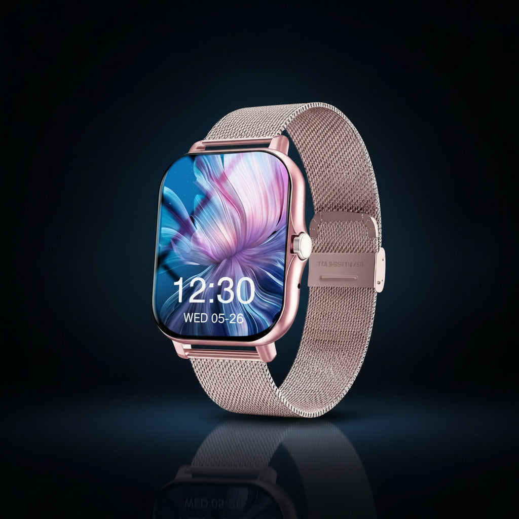 Montre Connectée Sport – Appels, Cardiaque, Oxygène, Sommeil, Multisport