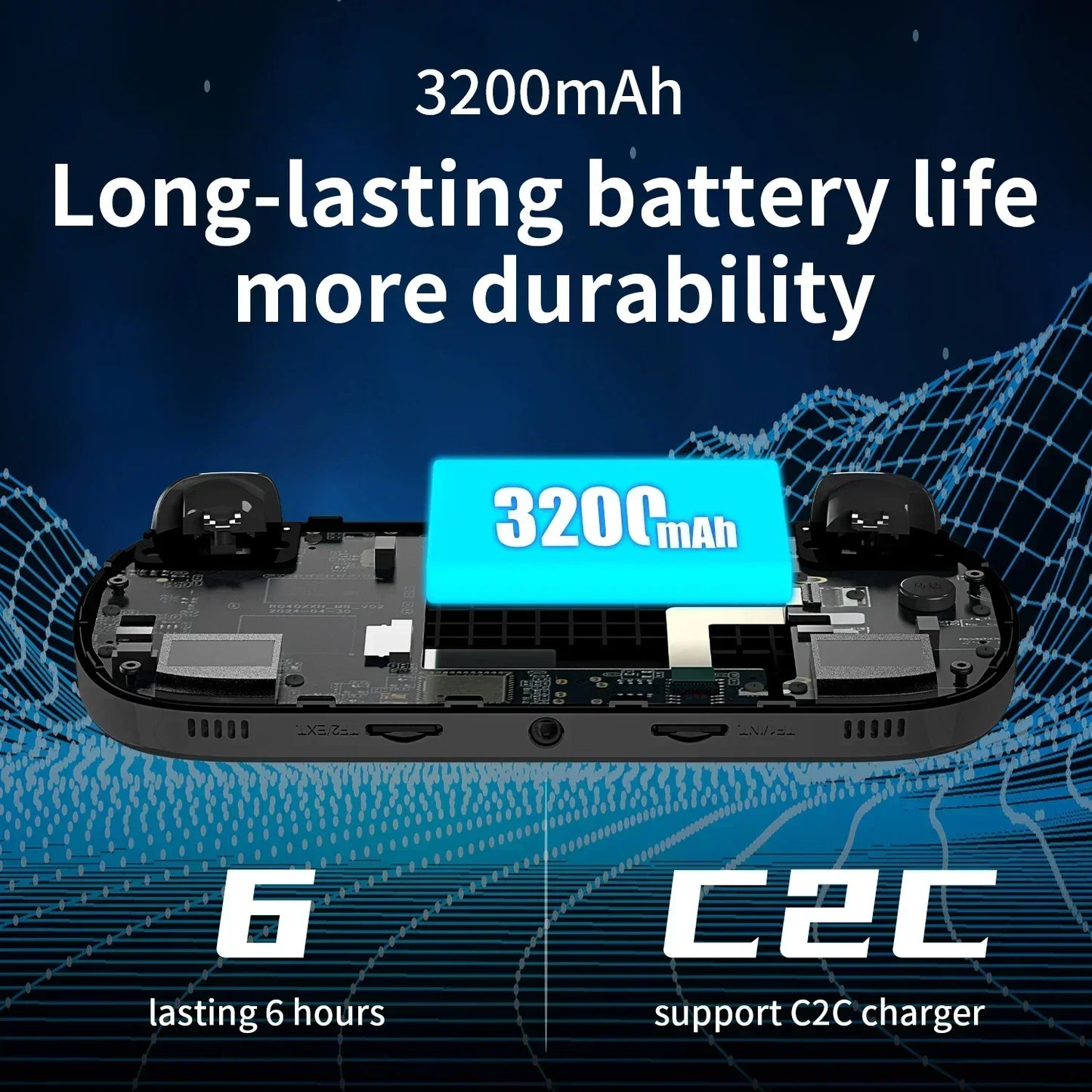 Anbernic RG40XX H – Console de Jeu Portable Rétro