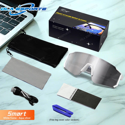 Lunettes De Sport Bluetooth – Audio Mains Libres UV400