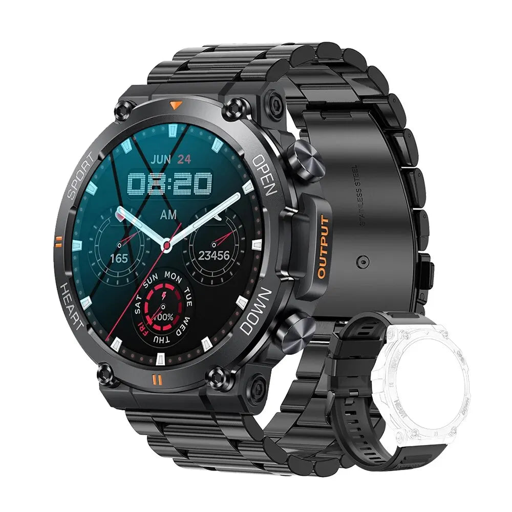 MEVADEN MD56 – HD Sports Smartwatch with Bluetooth Calls