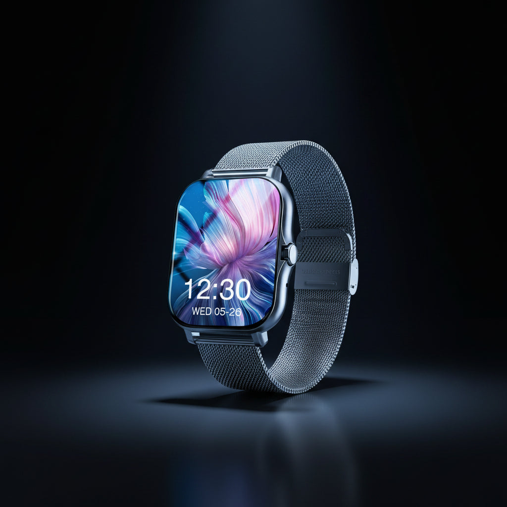Montre Connectée Sport – Appels, Cardiaque, Oxygène, Sommeil, Multisport