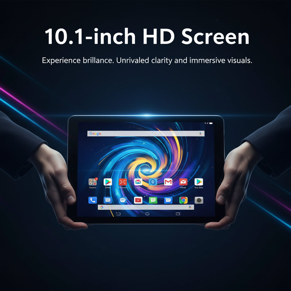 Tablette BDF-Y7 10.1" 5G – | 8GB RAM | 256GB ROM | 4G LTE | Double Caméra