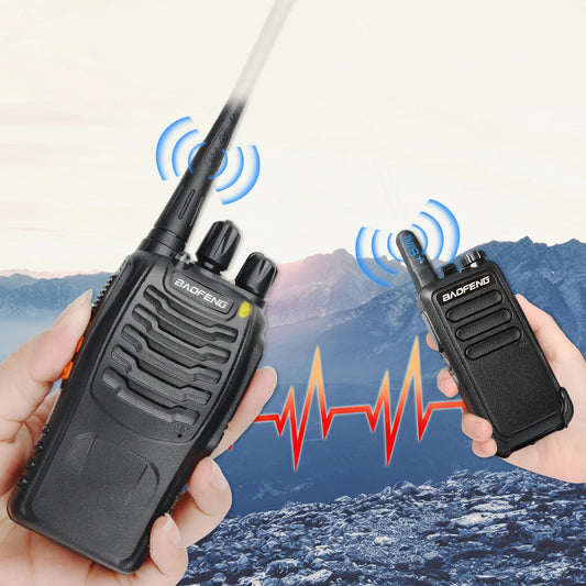 Talkie-Walkie BAOFENG BF-88E Pro — Radio UHF Longue Portée, Copie Sans Fil, VOX