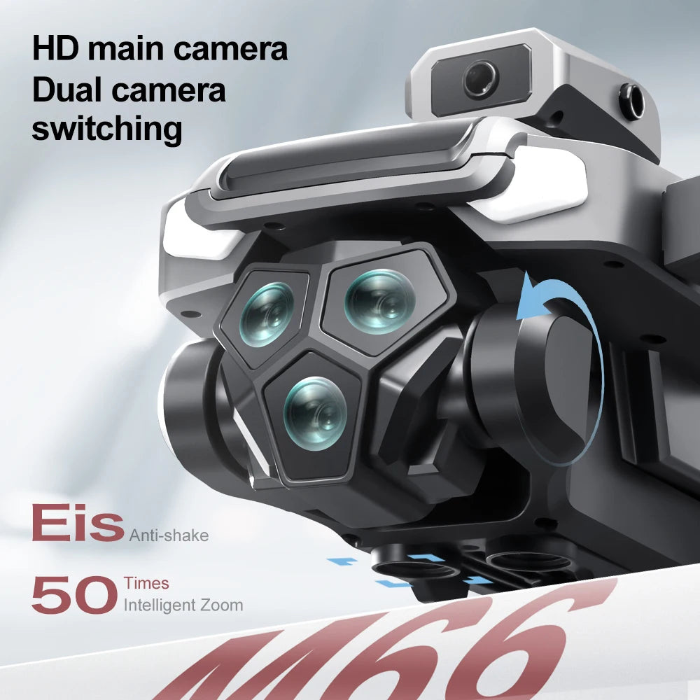 Drone LSRC M66 – Caméra 4K, Moteur Brushless, Télécommande Écran, 30 min de Vol