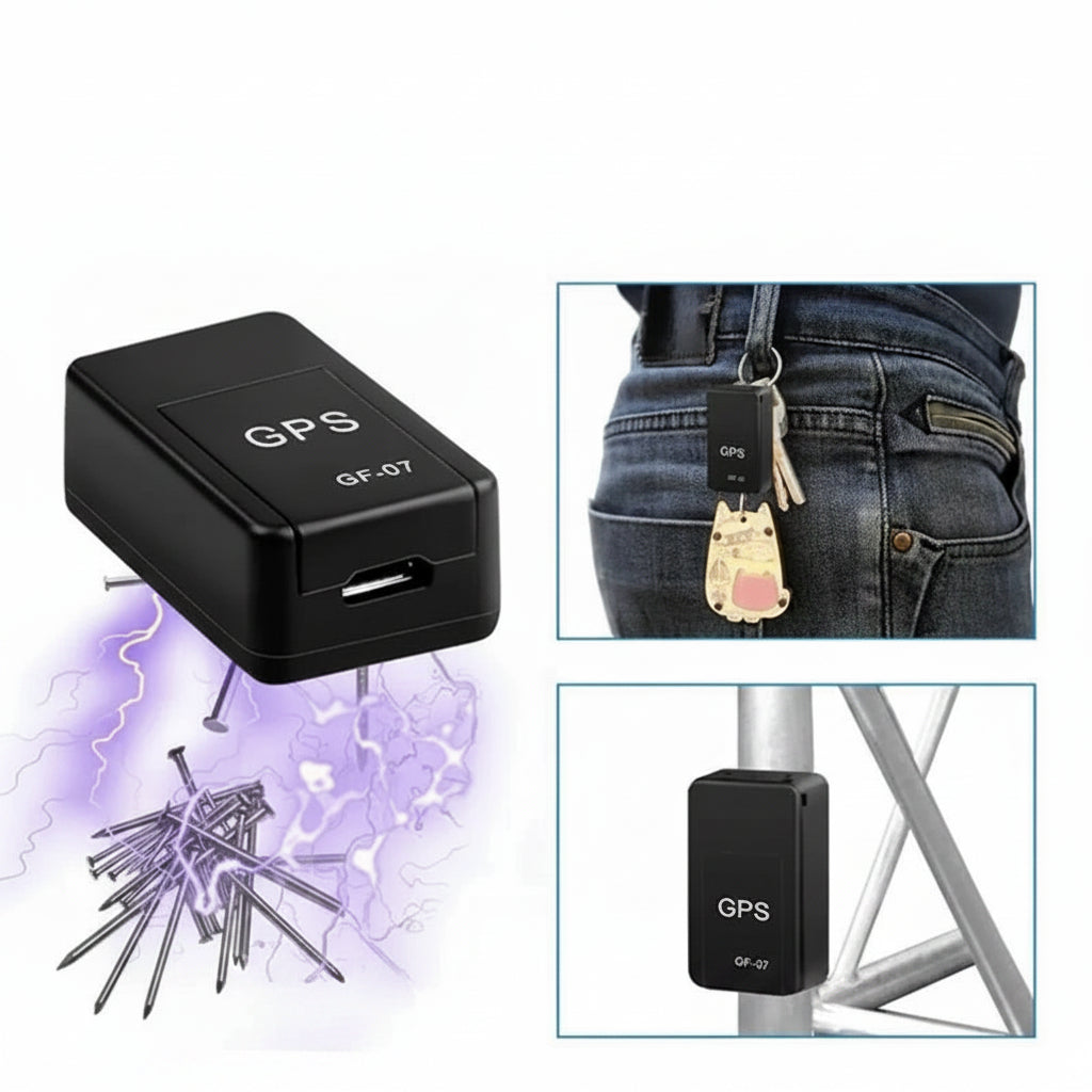 Mini Traceur GPS Magnétique Pour Véhicules Et Objets