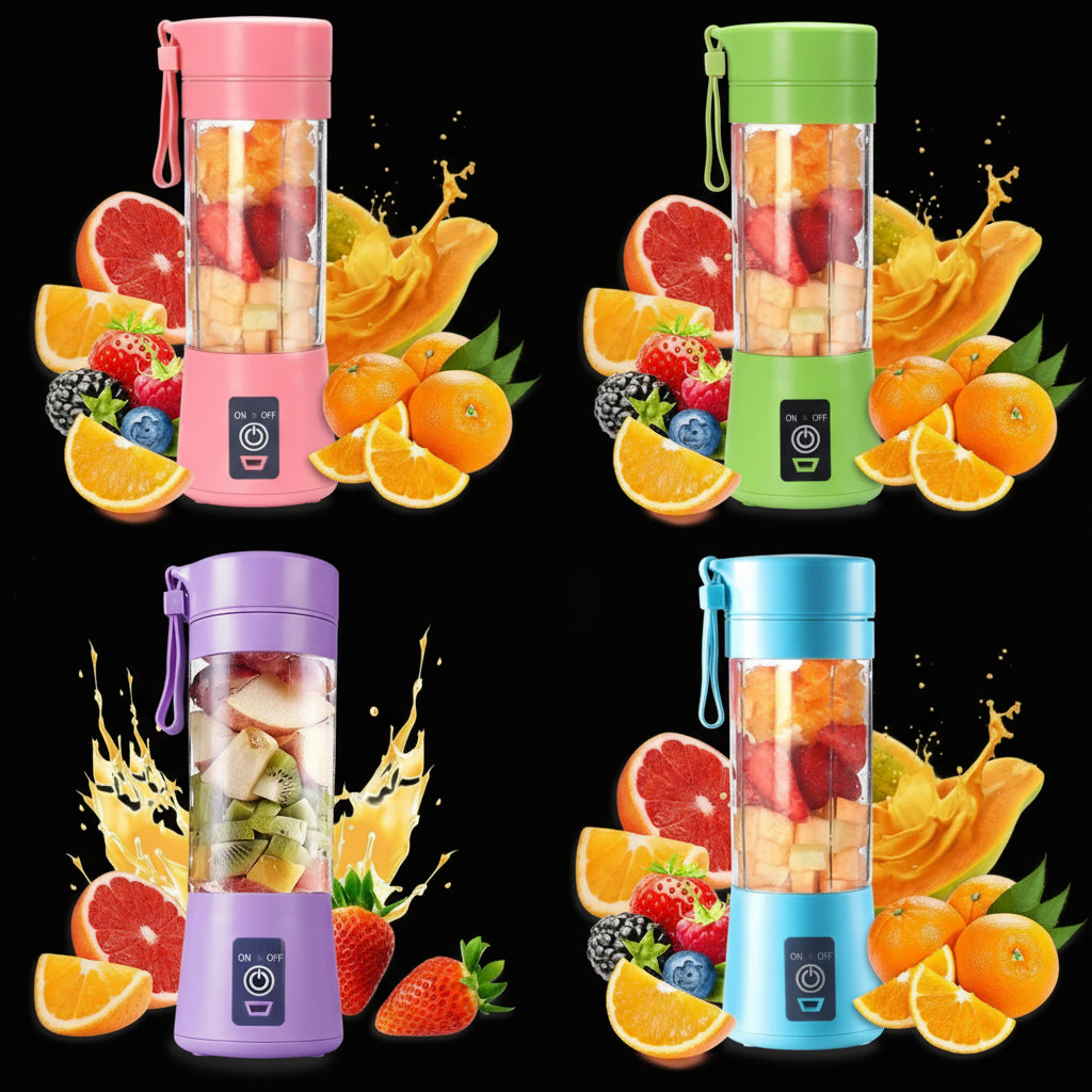 Mini Blender Portable Rechargeable USB — Jus Fruits, Smoothies & Milkshakes