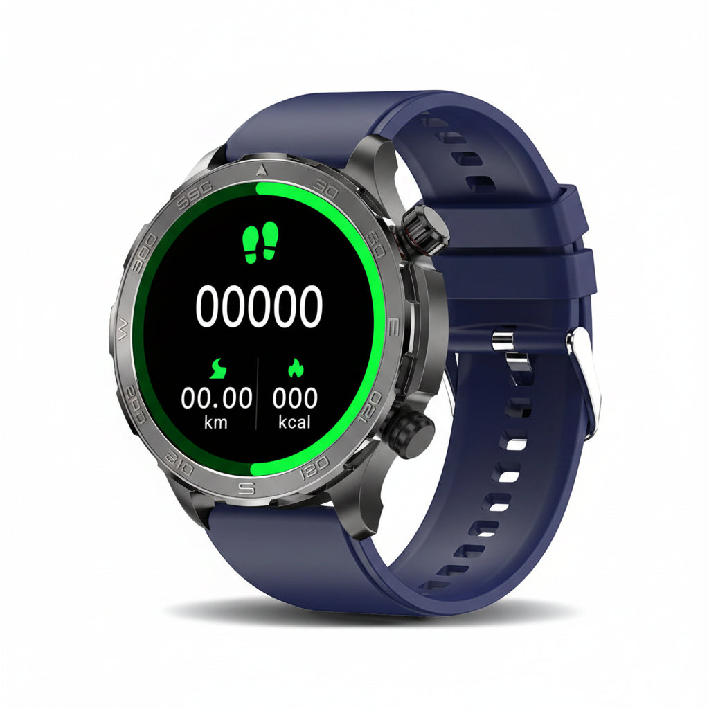 Montre Connectée Homme – Appels Bluetooth, GPS & Suivi Fitness AMOLED