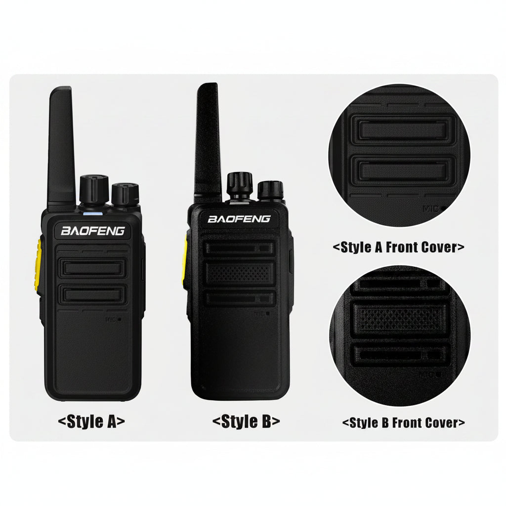 Baofeng BD-V12A – Talkie-Walkie Mini Professionnel | Réduction de Bruit & Charge USB-C