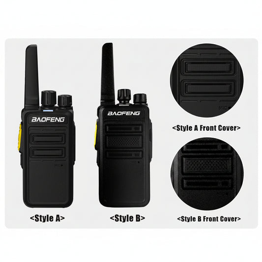 Baofeng BD-V12A – Talkie-Walkie Mini Professionnel | Réduction de Bruit & Charge USB-C