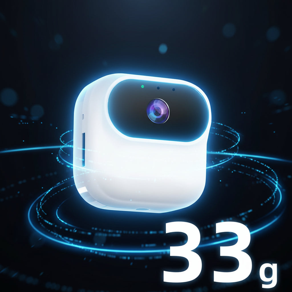 Caméra de Surveillance WiFi Lenovo A8 – 1080P Full HD, Détection de Mouvement