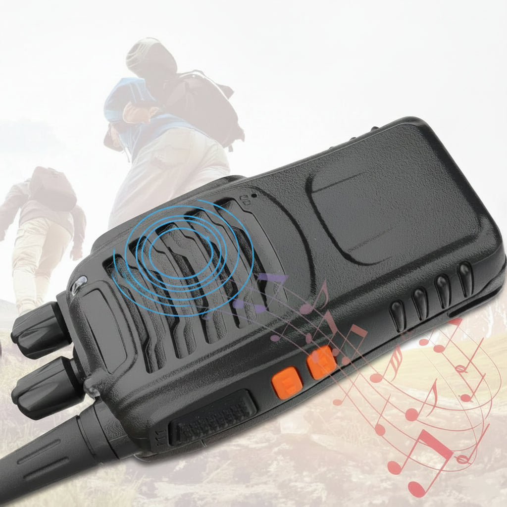 Talkie-Walkie BAOFENG BF-88E Pro — Radio UHF Longue Portée, Copie Sans Fil, VOX