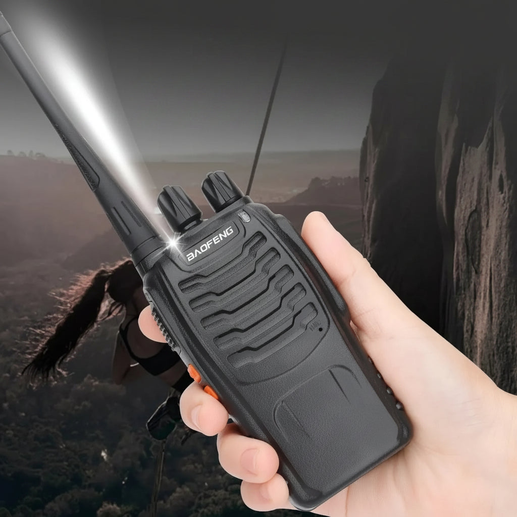 Baofeng BF-888S Pro – Talkie-Walkie UHF Longue Portée | Copie de Fréquence Sans Fil