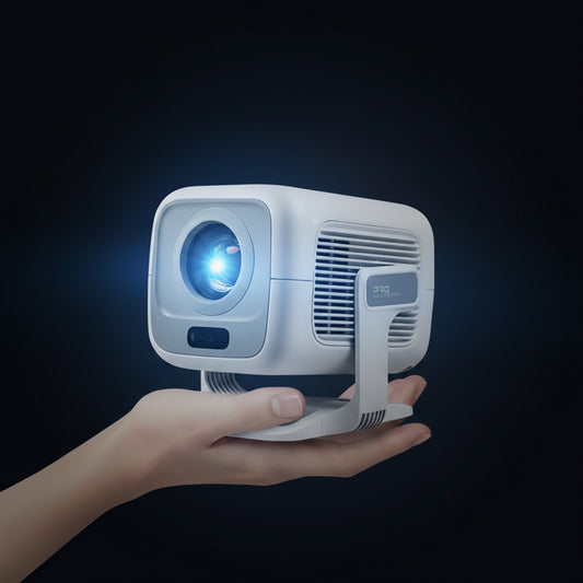 Projecteur DITONG X3 Plus – 1080P Natif, 600 ANSI, Android 11, WiFi 6, BT 5.4, Autofocus