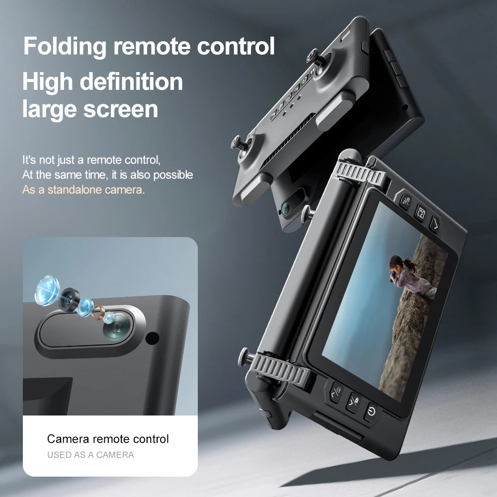Drone LSRC M66 – Caméra 4K, Moteur Brushless, Télécommande Écran, 30 min de Vol