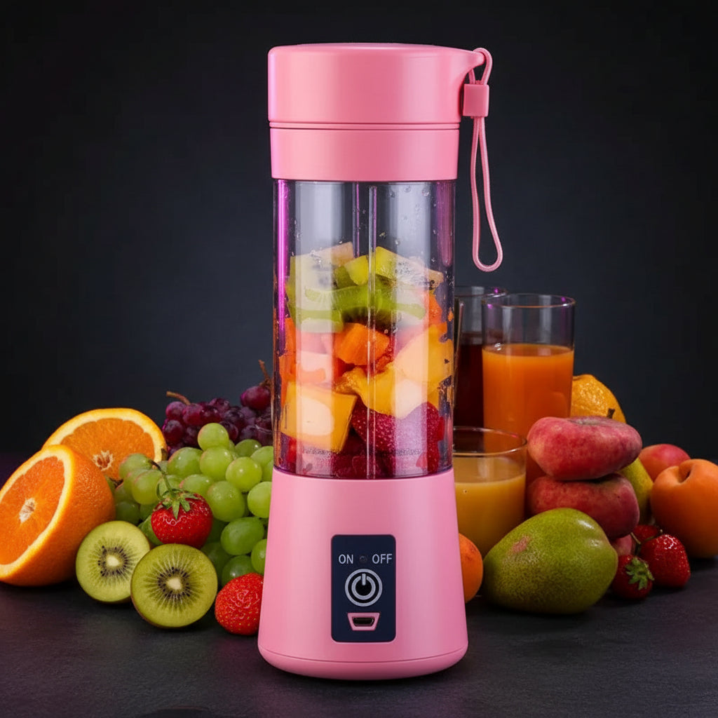 Mini Blender Portable Rechargeable USB — Jus Fruits, Smoothies & Milkshakes