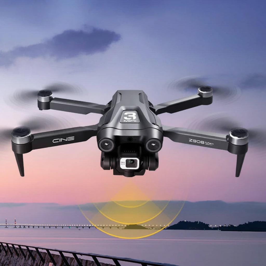 Drone Z908 Pro MAX – Caméra Double 8K, GPS, Évitement Laser, Moteur Brushless, WiFi 5G FPV