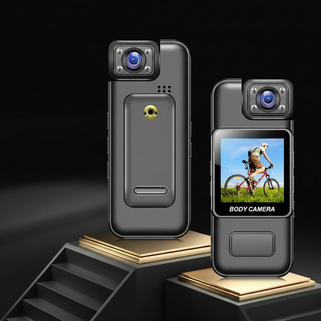 Bodycam Portable RLDV-G119 – 1080P Full HD, WiFi, Vision Nocturne, 8h Autonomie