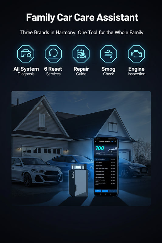 Scanner OBD2 Bluetooth TOPDON CarPal – Lecture de Codes, Diagnostic Complet