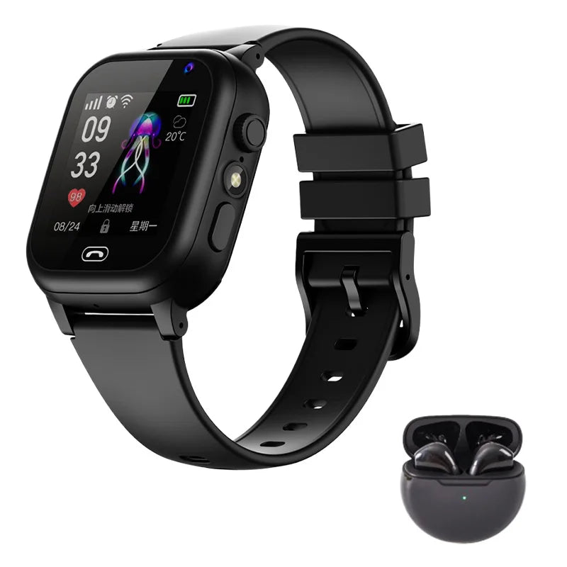 Montre Connectée Lenovo pour Enfants – GPS, SIM, SOS, Étanche