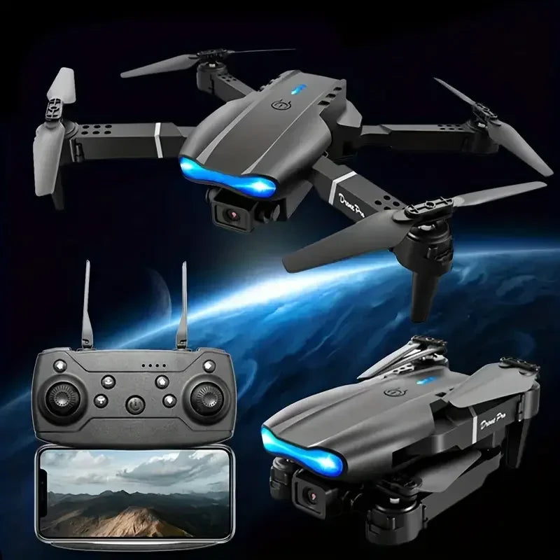 Drone E99 Pro – Double Caméra 4K, WiFi FPV, Pliable, Idéal Débutants