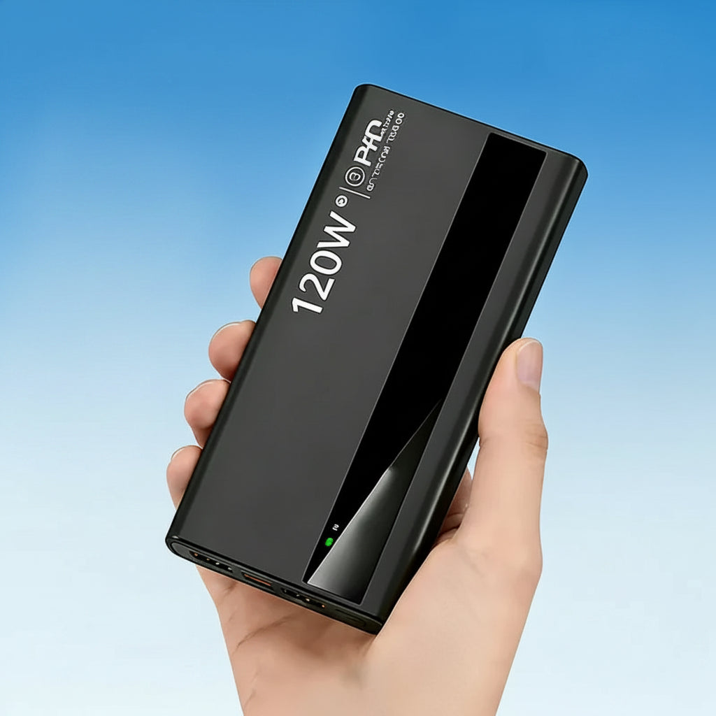 Batterie Externe Lenovo 120W | Charge Rapide | Affichage LED | 2× USB
