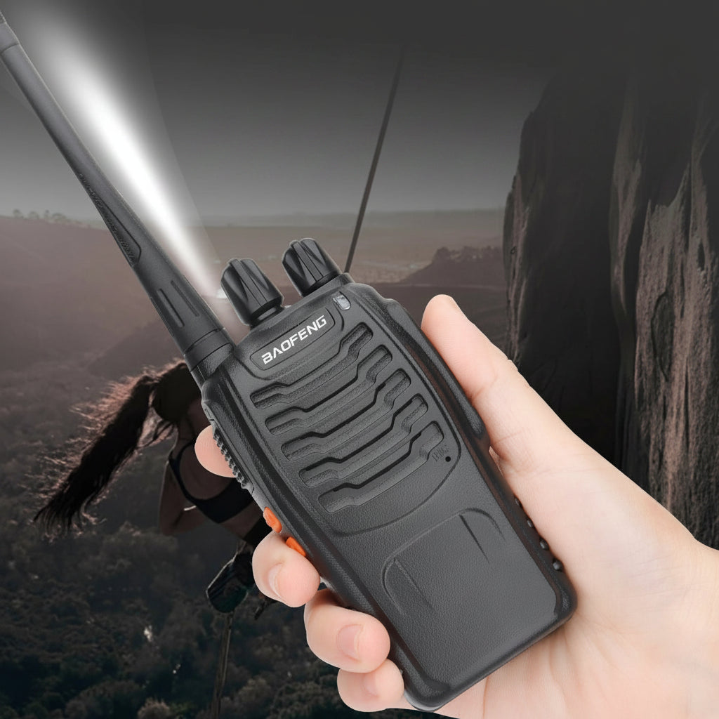 Talkie-Walkie BAOFENG BF-88E Pro — Radio UHF Longue Portée, Copie Sans Fil, VOX