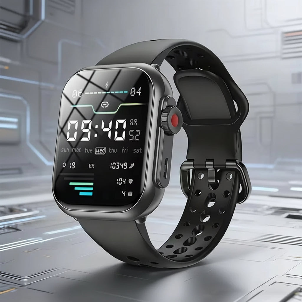 Montre Connectée 2026 – Écran AMOLED 1,85
