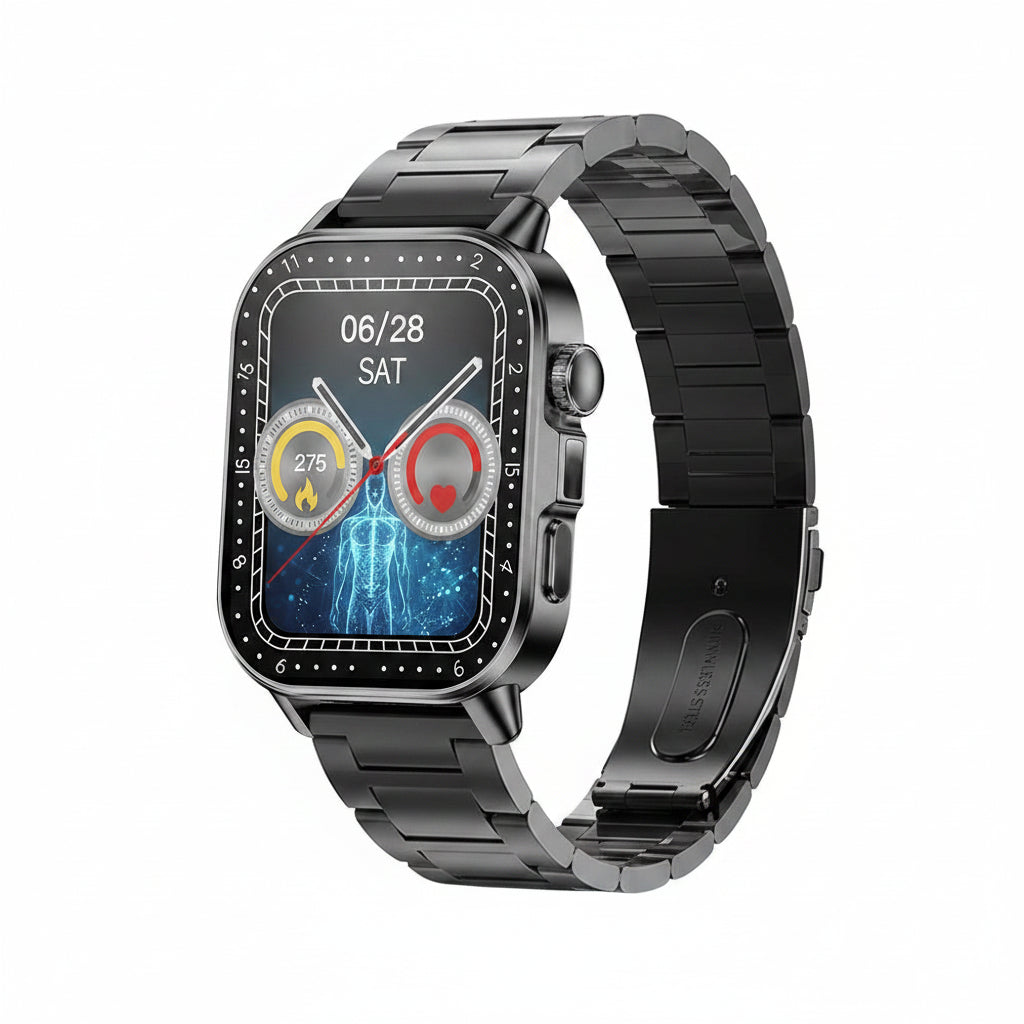 Montre Connectée 2026 – ECG, Appels Bluetooth & Suivi Santé