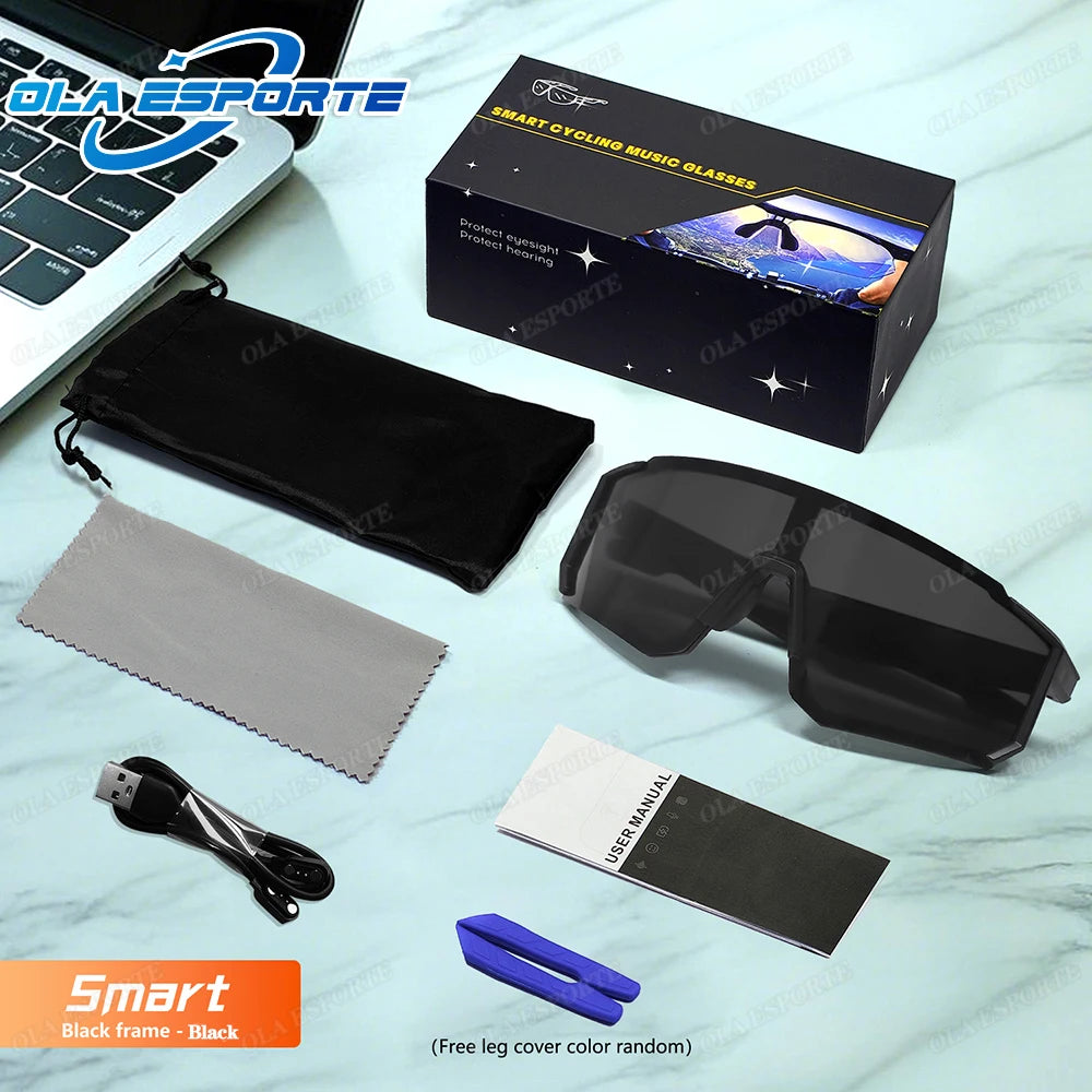 Lunettes De Sport Bluetooth – Audio Mains Libres UV400
