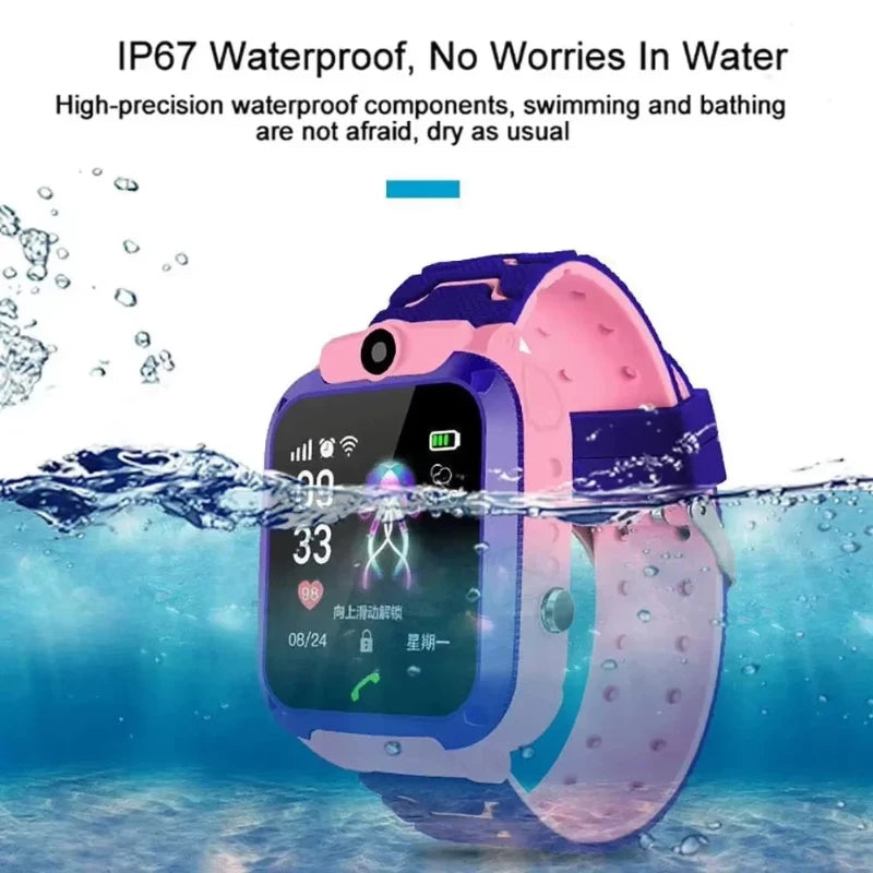 Montre Connectée Lenovo Enfants 4G Mini – SIM, GPS, Caméra, Étanche IP67 (2026)