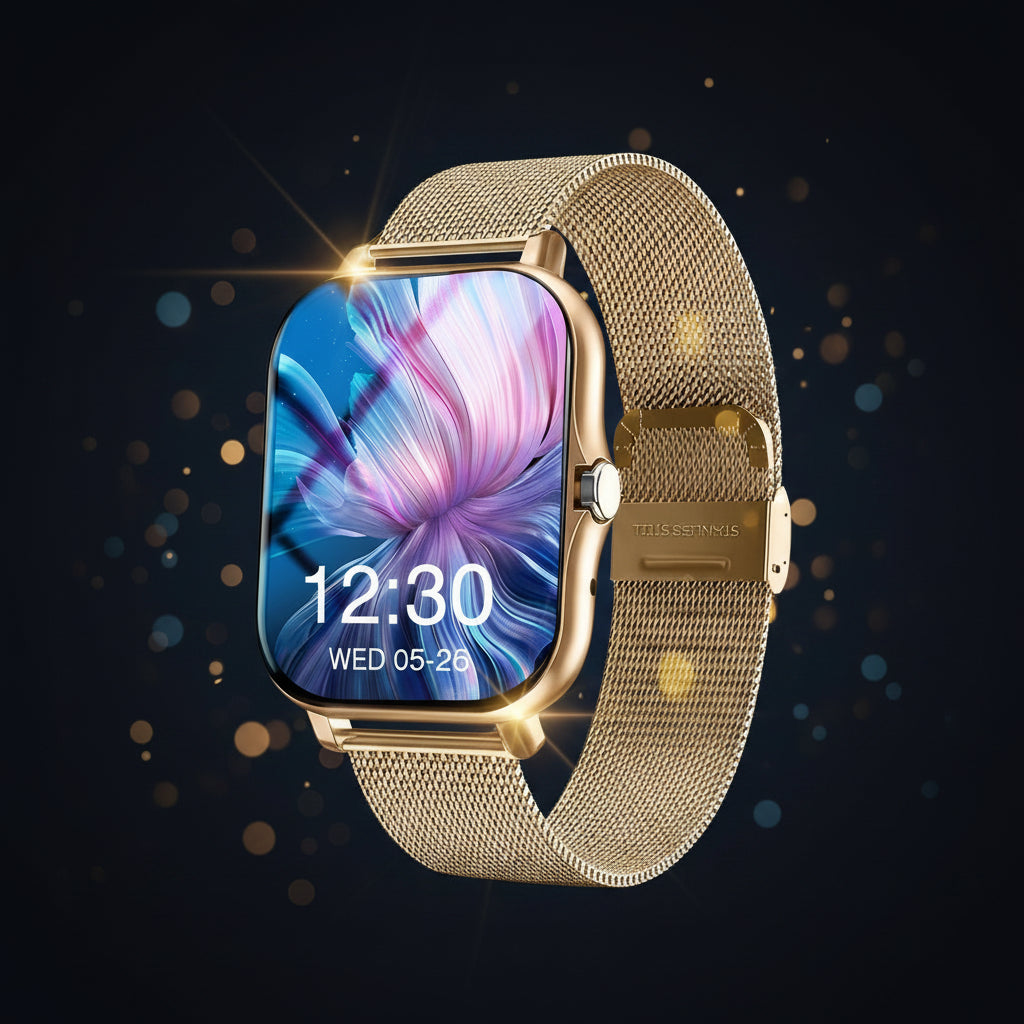 Montre Connectée Sport – Appels, Cardiaque, Oxygène, Sommeil, Multisport