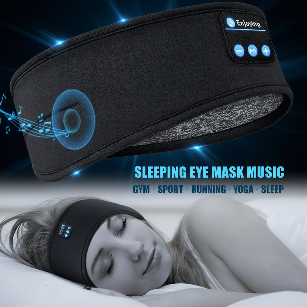 Casque Bluetooth Sport & Sommeil – Réduction de Bruit Active