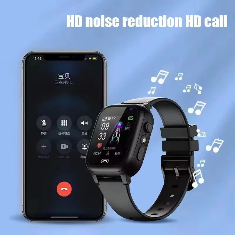 Montre Connectée Lenovo pour Enfants – GPS, SIM, SOS, Étanche