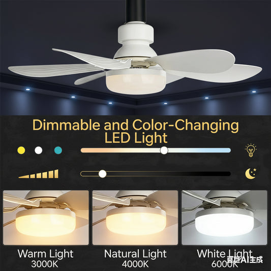 Ventilateur Plafonnier LED Dimmable