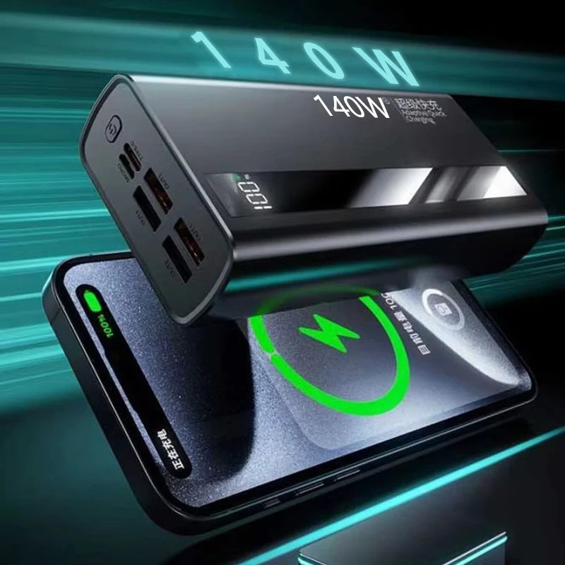 Batterie Externe Lenovo 140W  | Charge Rapide | Affichage Digital | USB-C
